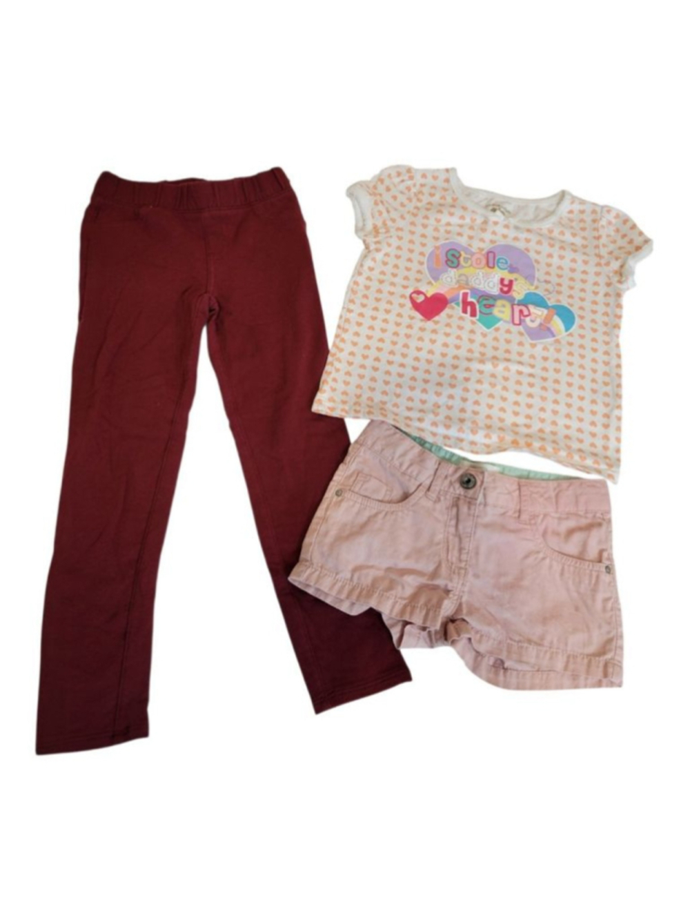 Toddler Girls Summer Clothing Bundle Size 5T / 116 Cat & Jack Wonderkids 3pc